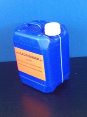 5 Liter Kanister, PE, blau, fluoriert,